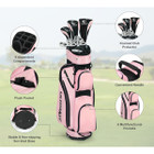 Ladies' Complete Golf Club Set with Driver and Stand Bag (10-Piece) product image