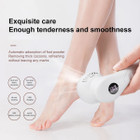 Electric Foot Callus Remover Rechargeable Portable Electronic Pedicure Feet Scrubber File Tool For Dead Skin Color Black product image