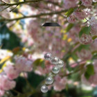 Whimsical Color-Changing Solar LED Hanging Wind Spinner (1- or 2-Pack) product image