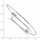 Sterling Silver Polished Expandable Slip-On Bangle product image