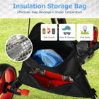 3-Wheel Golf Push Cart with Bag and Scoreboard product image