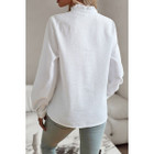 Women's Ruffled Trim Collar Shirt product image