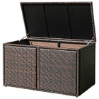 Costway 88 Gallon Rattan Patio Container Storage Bin product image