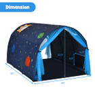 Costway Kids Bed Tent Playhouse with Carry Bag product image