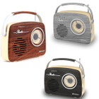 Emerson Portable Retro Radio with Built-In Rechargeable Battery product image