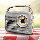 Emerson Portable Retro Radio with Built-In Rechargeable Battery product image