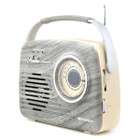 Emerson Portable Retro Radio with Built-In Rechargeable Battery product image