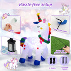 Costway 6ft Inflatable Magic Unicorn Decoration  product image