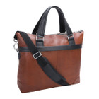 Eastward 15” Leather Two-Tone Tablet and Laptop Briefcase product image