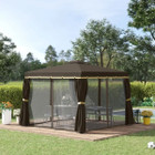 Outsunny Aluminum Double-Roof Gazebo Canopy  product image