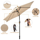 Costway 9Ft Patio Umbrella with Push Button Tilt Crank Lift product image