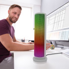 Aduro® Monolith LED Light-up Tower Party Wireless Speaker product image