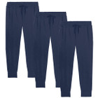 Boys' Classic French Terry Jogger Pants (3-Pack) product image