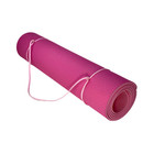 Eco-Friendly Reversible Color Yoga Mat with Carrying Strap product image