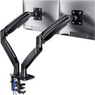 Ergear® Fully Adjustable Dual Monitor Arm with USB for Screens up to 35" product image