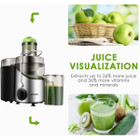 AICOOK® 3-Speed Centrifugal Stainless Steel Juicer product image