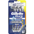 Gillette® Blue3 Comfort Men's Disposable Razors, 6 ct. product image