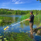 Costway 2-in-1 Floating Aquatic Weed Cutter Rake with Foam Floats product image