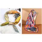 100% Real Silk Square Scarf product image