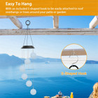 Solarek™ Solar Powered LED Ball Wind Chimes product image