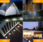 Waterproof Solar Powered LED Garden Lights (8-Pack) product image