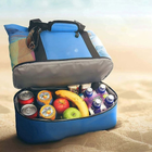 2-in-1 Beach Tote Insulated Cooler Bag product image