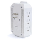 Emerson 6-Outlet + USB Wall Charger with Surge Protection product image