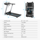 Superfit Folding Electric Treadmill product image