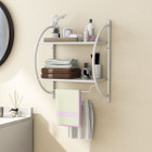 Wall Mounted 2-Tier Bathroom Shelf  product image