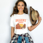 Women's 'Desert Vibes' Short Sleeve Graphic T-Shirt product image