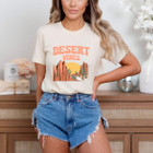 Women's 'Desert Vibes' Short Sleeve Graphic T-Shirt product image