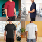 Cool Dri-FIt Moisture Wicking Slim-Fit Crew Neck T-Shirts product image