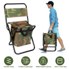 LakeForest® Foldable Fishing Chair with Cooler Bag product image