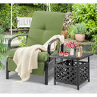 Adjustable Outdoor Metal Recliner (1 or 2-Pack) product image