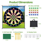 iMounTEK® Golf Dart Game Mat Set  product image