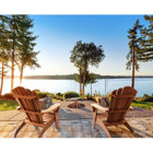 Poly Lumber Oversized Adirondack Chair with Cup Holder product image