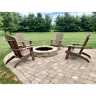 Poly Lumber Oversized Adirondack Chair with Cup Holder product image