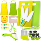 28 PCS Montessori Kitchen Tools Boys Girls Gifts, Kids Cooking Sets Safe Knives Set, Educational Birthday Gift product image