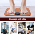 3D EMS Foot Massager Pad Calf Foot Automatic Mat Relaxes Muscles USB Charging product image