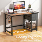 Costway 48" Home Office Desk with Storage and Headphone Hook product image