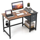 Costway 48" Home Office Desk with Storage and Headphone Hook product image