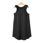 Women's Ember Ruffled Sleeveless Shift Mini Dress product image