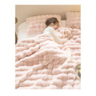 50 x 60-Inch Faux Rabbit Fur Blanket product image