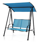 2-Seat Patio Swing with Adjustable Canopy product image