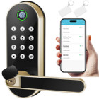 Smart Lock - Keypad Keyless Entry Door Lock - Biometric Fingerprint Smart Door Lock - Passcode Code Door Lock - Digital Door Lock - Door Knob - Door Lever - Deadbolt Alternatives product image