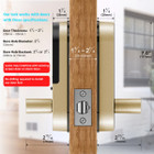 Smart Lock - Keypad Keyless Entry Door Lock - Biometric Fingerprint Smart Door Lock - Passcode Code Door Lock - Digital Door Lock - Door Knob - Door Lever - Deadbolt Alternatives product image