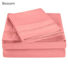 4-Piece Embroidered Brushed Microfiber Sheet Set product image