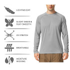 Athletic Cool Performance Slim Fit Long Sleeve T-Shirts (4-Pack) product image