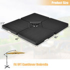 4-Piece 4.3-Gallon Cantilever Offset Patio Umbrella Base with Easy-Fill Spouts product image