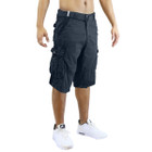 Men's Distressed Belted Cotton Cargo Shorts product image